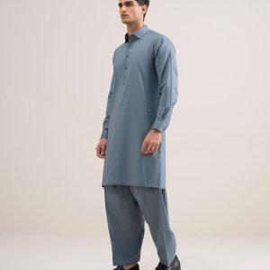 Alternative view of PREMIUM COTTON DOBBY SUIT